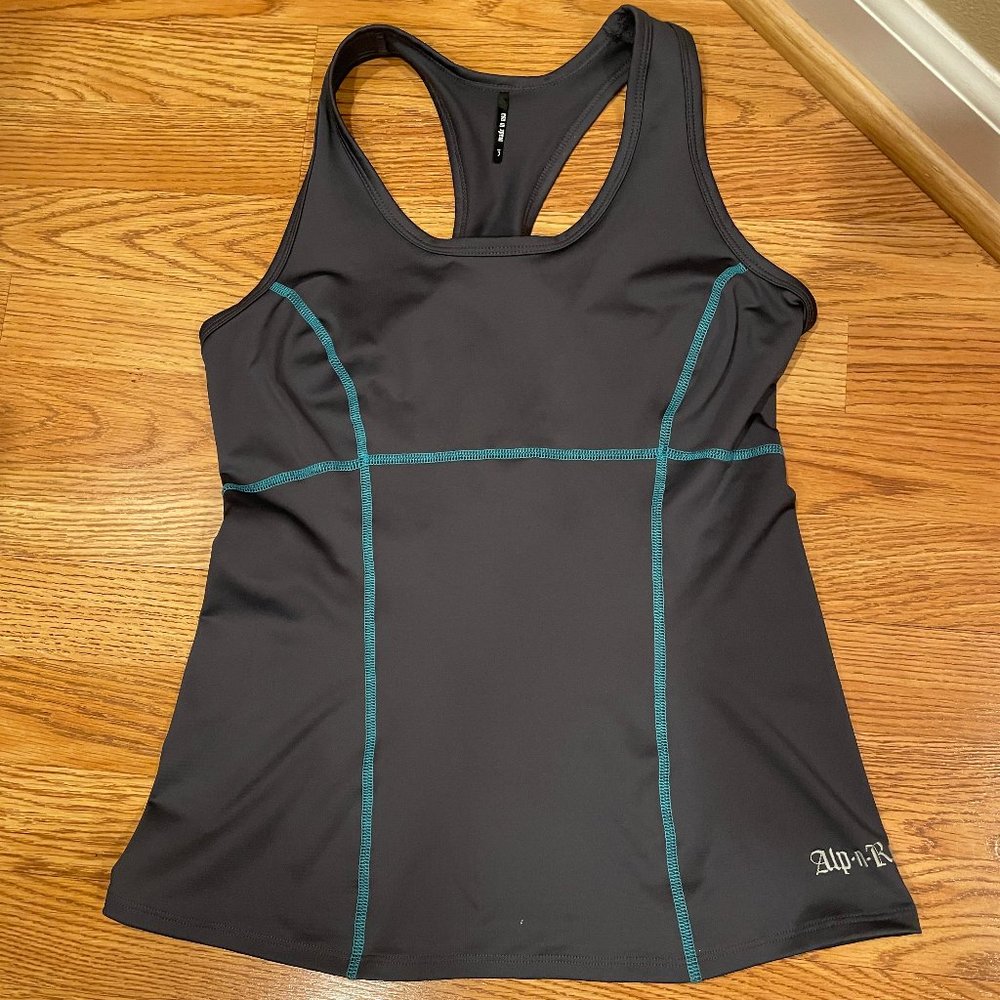 Ladies Alp N Rock Grey Sleeveless Tank Top Sz. 3 (approx. sz.6-8)